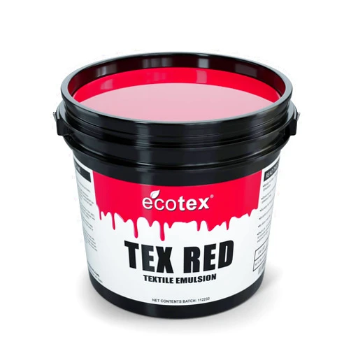 Screen Print Direct Ecotex® Tex-Red Screen Printing Emulsion (Pint - 16oz.) Pre-Sensitized Photo Emulsion for Silk Screens and Fabric - for Screen Printing Plastisol Inks, Pure Photopolymer Screen Printing Supplies