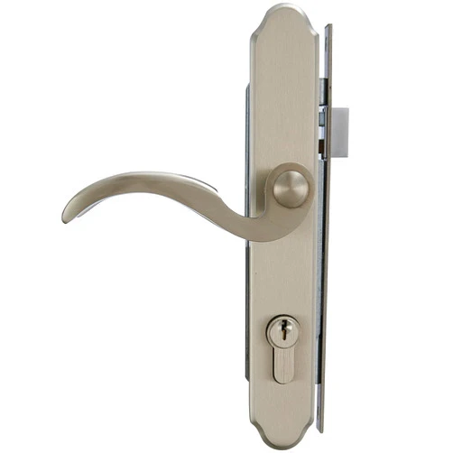 HTH HTHomeprod Solid Brass Lever Handle Set for Screen & Storm Doors Replacement, Mortise Lock Only for 1