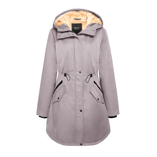 Orolay Women's Thicken Fleece Lined Parka Winter Coat Hooded Jacket with Pockets