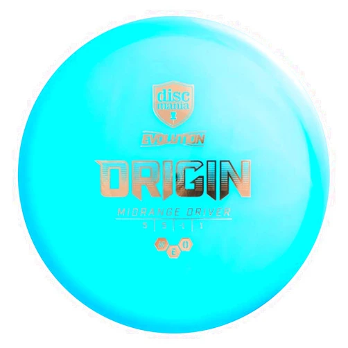 Discmania Evolution Neo Origin Midrange Golf Disc [Colors May Vary] - 165-169g