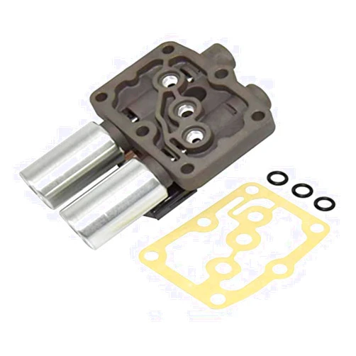 JHXRBZR Compatible With Accord Prelude Replacements 28250-P6H-024 Transmission Dual Linear Shift Solenoid And Gasket