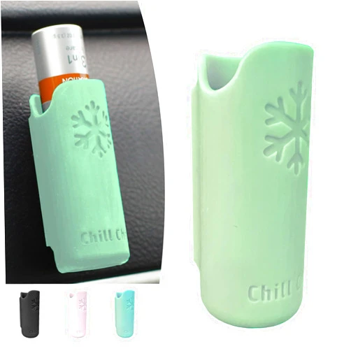 Chill Chap Generic Chill Chap - Insulated Lip Balm Mount - Premium interior car accessory - Keep Your Chapstick Handy and upright! - Great low-cost gift (Mint Green)