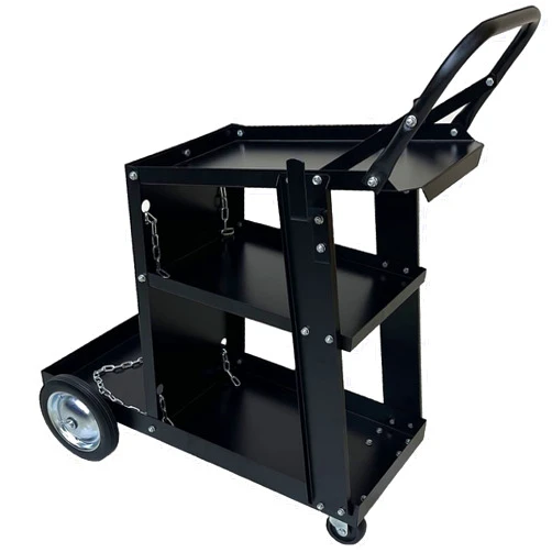 IHDEWFY Welding Cart, Welding Carts for MIG/TIG Welder and Plasma Cutter, Black