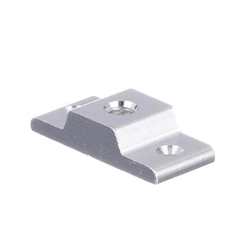 Attwood 5072-7 Sure-Grip Rod Holder Mounting Base — Flat Rail Base, Fits Square Rail, Pre-Drilled, Extruded Aluminum