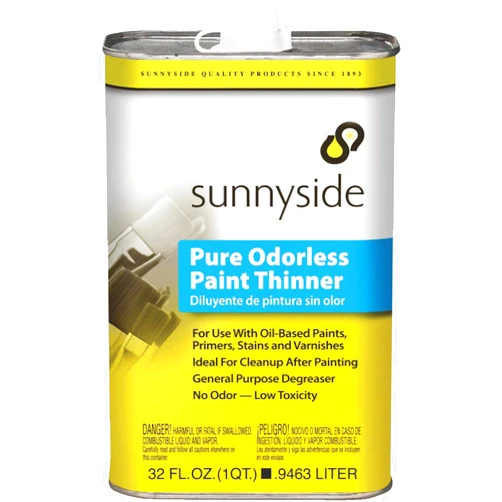 Sunnyside Corporation Sunnyside 70532 Pure Odorless Paint Thinner, Quart
