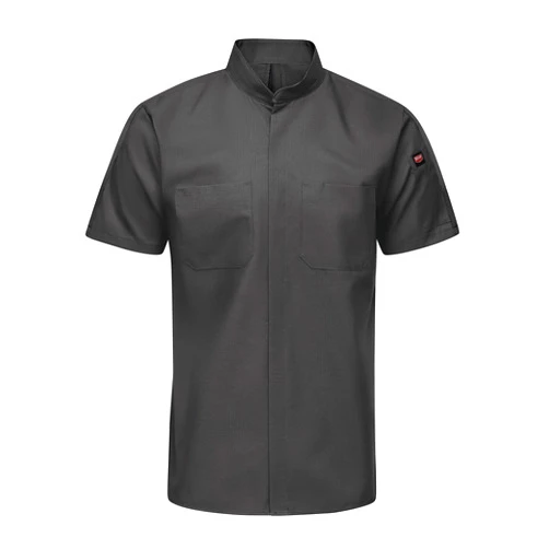 Red Kap Men's Short Sleeve Pro+ Work Shirt with Oilblok and Mimix