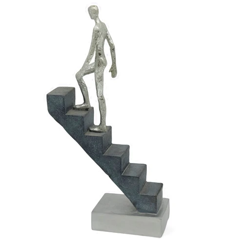 Vaudagio Modern Desk Decor 'Top of The Rock' - Abstract Sculpture 11