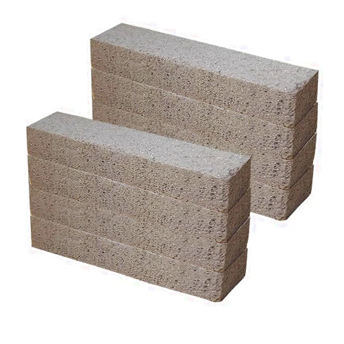FDGARDEN 8 Pack Pumice Stones for Toilet Cleaning Pumice Sticks Remove Toilet Bowl Hard Water Rings, Calcium Buildup and Rust，Cleaning Stone Pumice Stone for Toilet Bowl, Pool, Bath, Kitchen, Barbecue