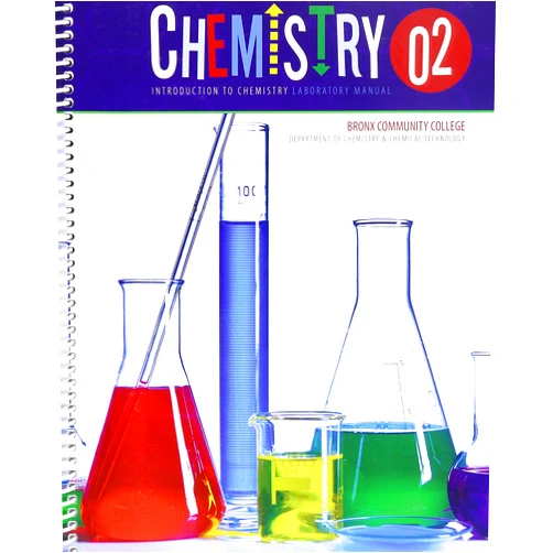 Bronx Cc Chemistry Dept Chemistry 02: Introduction to Chemistry Laboratory Manual