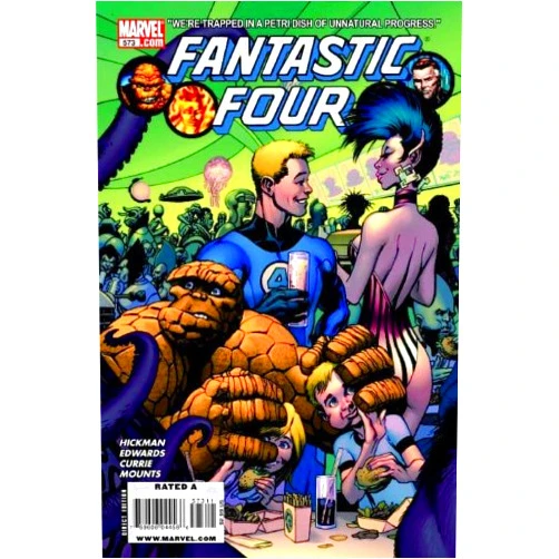 Hickman Fantastic Four #573 