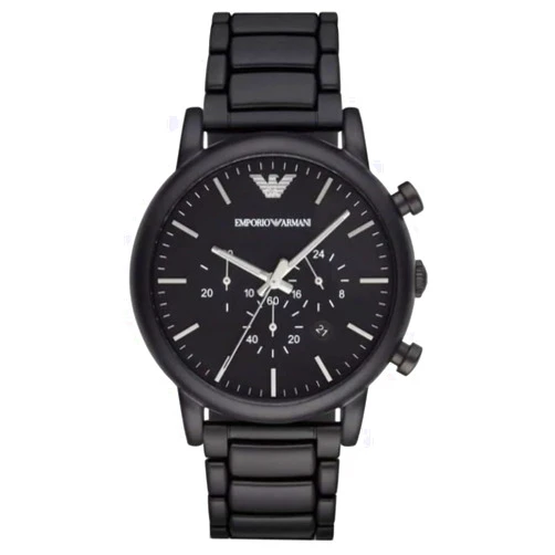 Emporio Armani Automatic Self-Winding Dress Watch with Stainless Steel Or Leather Band