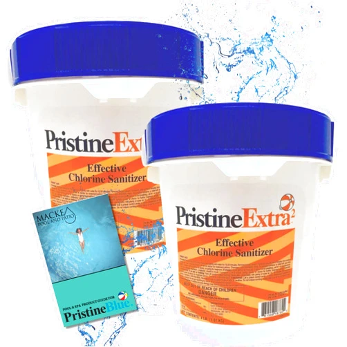 Macke Pool & Patio Pristine Extra 4pound Containers - 2 Pack