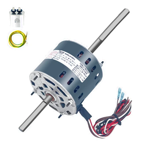 LEUNGOO RV AC Fan Motor Replaces Fasco D1092 Coleman mach 1468-3069 7184-0156 7184-0432 Zhongshan Broad-Ocean Y6L457D01L, 1/3HP 115 V 1675/1080RPM 2 Speed Air Conditioner Condenser LEUNGOO Include a Capacitor