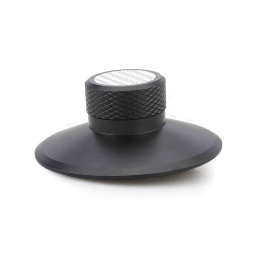 Tertullus Record Weight Stabilizer, Aluminum Record Clamp Vinyl Disc Weight Turntable Accessories(Black)