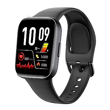 Generic Blood Glucose Monitor Watch, Y83 Blood Glucose Monitoring Smart Watch, Bluetooth Non-Invasive Glucose Monitor Watch, Body Temperature Fitness Watch for IOS8.0 Android 4.4 and Above Y83 Black