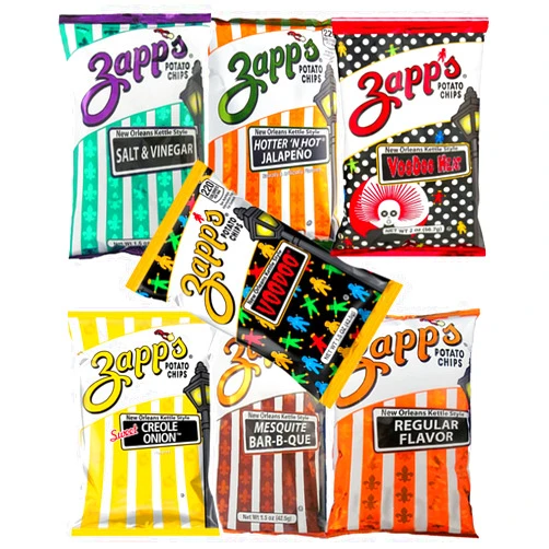 TDP Specialties Zapps New Orleans Style Kettle Potato Chips Supervariety 30 Pack