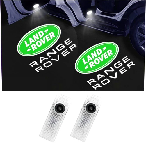 HoNung Car Door LED Lights for Land Rover Range Rover 2007-2023 Puddle Light Lamp Projector Logo Shadow Ghost Light Accessories (2 Pcs)