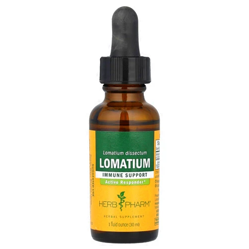 Herb Pharm Lomatium Liquid Extract for Immune System Support - 1 Ounce