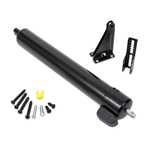 Ideal Security 9700 Heavy Pneumatic Touch & Hold Storm and Screen Door Closer for Wood, Aluminum, and Vinyl Doors, Silent and Smooth Closing, 11.5