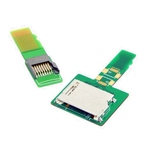 xiwai 1Set SD TF Card Socket Female to Micro-SD TF Male Memory Card Kit Extension Adapter Testing Tools Extender