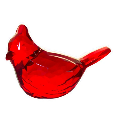 Ganz Red Acrylic Cardinal Figurine (ACRYX-02)