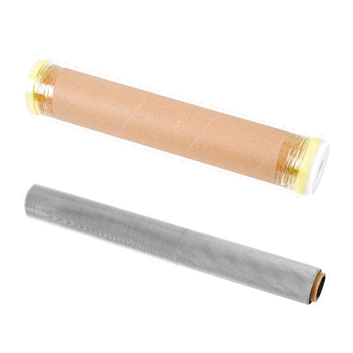 LABLPSAI 304 Stainless Steel Wire Mesh, 50 Mesh Metal Screen Mesh 19.6 inch X 8 ft(50cm X 244cm) Wire Diameter 0.2mm, Hard and Not Rusty Easy to Cut
