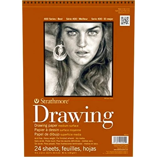 Strathmore (400-6 400 Series Drawing, Medium Surface, 12