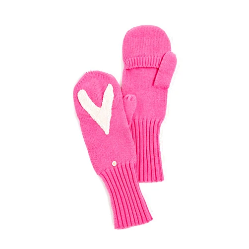 Kerri Rosenthal Women's Patchwork Heart Cash Mittens