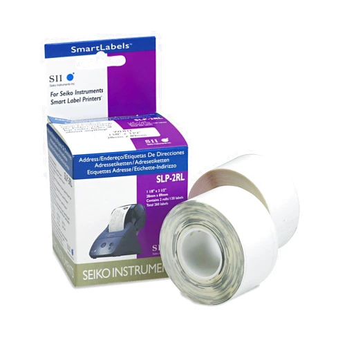 Seiko Instruments Seiko Smart Label Twin-Pack White ADDRES