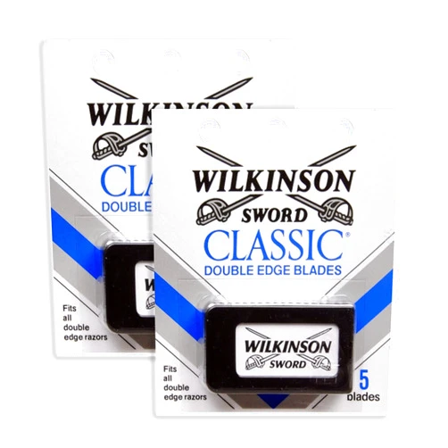 Wilkinson Sword Classic Double Edge Razor Blades- (Pack of Two)