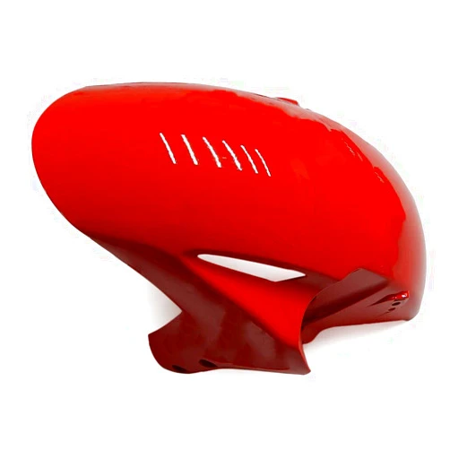 1onemt Motorcycle Front Fender Mudguard Fairing Fit for 2004 2005 CBR1000RR CBR 1000 RR 04-05 ABS Plastic Injection Red #02