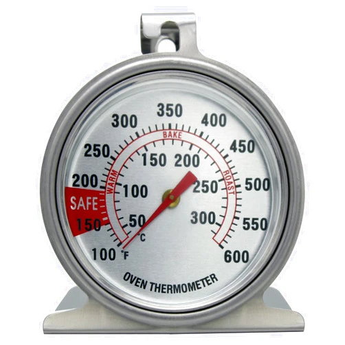 CENTOLLA Oven Thermometer, CENTOLLA’s 2.56’’ in Oven Thermometer for Gas/Electric Oven, 100F-600F Premium Stainless Steel Baking Thermometer