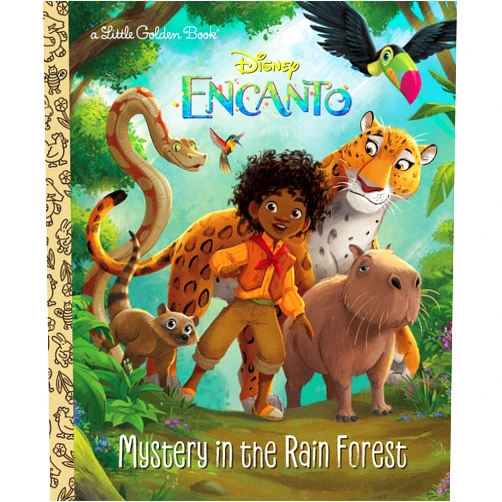 By Susana Illera Martínez (Author), Denise Shimabukuro (Illustrator), Disney Storybook Art Team (Illustrator) & 0 more Mystery in the Rain Forest (Disney Encanto) (Little Golden Book)