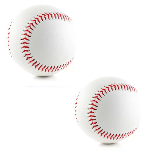 OMYOPY Tballs Training Baseballs Sponge Rubber Core, Reduced Impact Kids Safety Baseballs, Unmarked Tee Ball Practice Baseball for League Play, Pitching, Hitting, Fielding, Autograph, Gifts
