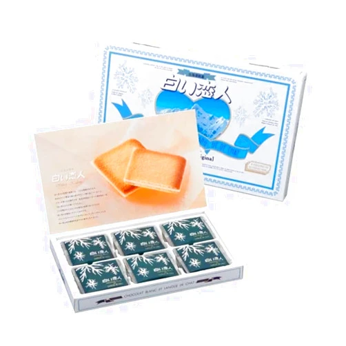 WAHALAA Shiroi Koibito Cookies Assortments White Chocolate 18 Pcs