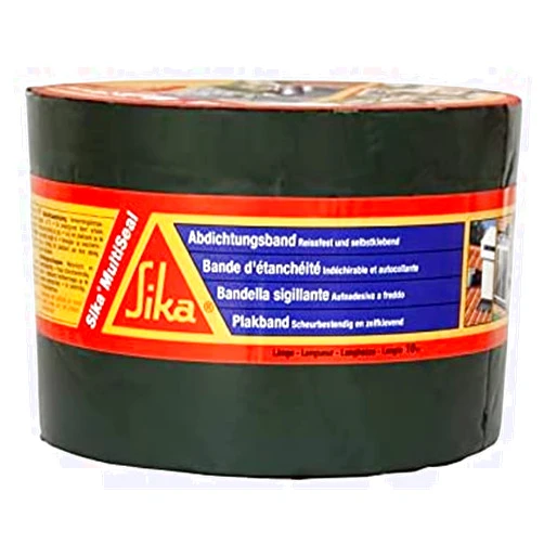 Sika Multiseal, Tear-resistant self-adhesive sealing strip, 150mm x 10m, Gray