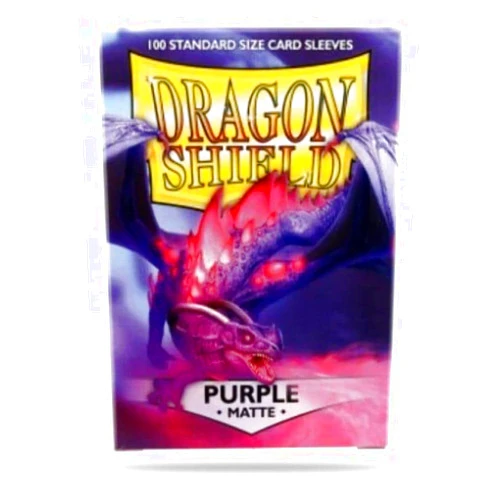 Dragon Shield Sleeves Matte Card Game, Purple