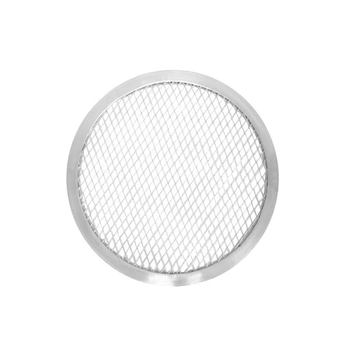 Thunder Group Seamless-Rim Aluminum Pizza Screen, 12 Inch
