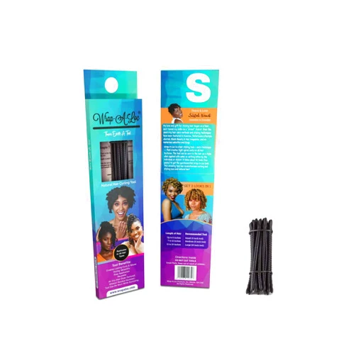 JIEEDRAP Wrap-A-Loc Experience The Dual Hair Styling Tool Tool Versatility & Technique Creates Lasting Curls Size Small Instructions included