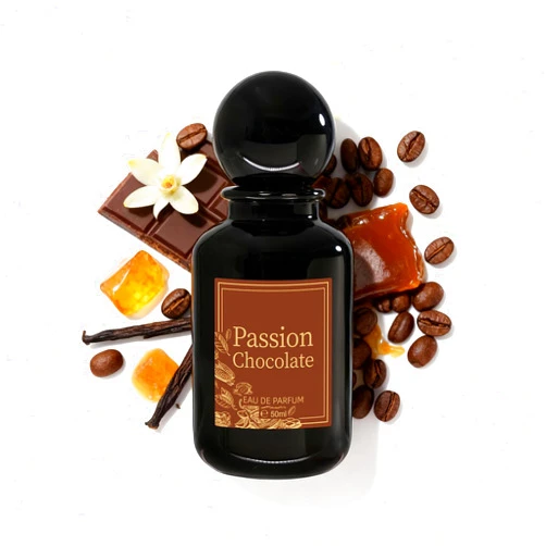 MAJESTY'S SECRET PHEROMAX Passion Chocolate Eau de Parfum for Women, 50 ml (1.7 fl oz) Long-Lasting Gourmand Perfume, Sweet Chocolate Vanilla Coffee Scent with Caramel & Amber Notes