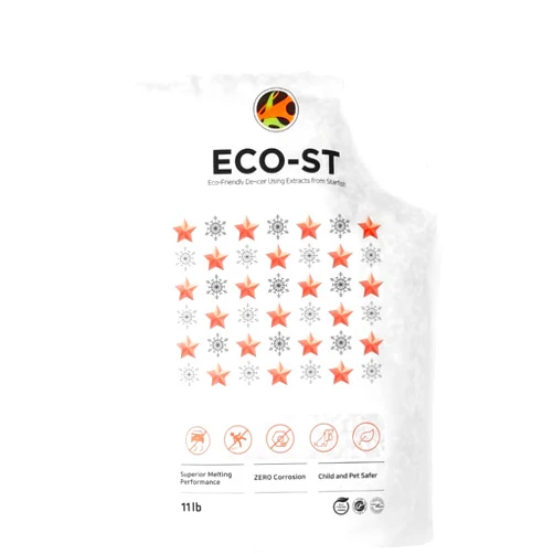 ECO-ST Star'sTech ECO-ST Starfish Extract Ice Melt Safe For Concrete - Eco Friendly & Pet Safe Ice Melt For Snow - Fast Acting Snow Melt and Effective at -30℉ (11lb)
