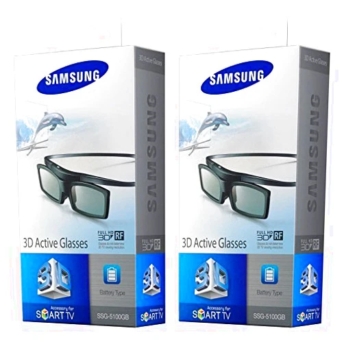 Generic Branded New 2 x SSG-5150GB for D,E, ES, F Series TV Active 3D Glasses