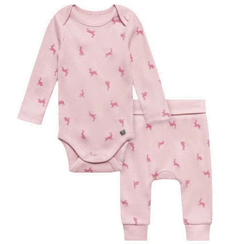 Modern Moments by Gerber Baby Long Sleeve Bodysuit and Pant Set