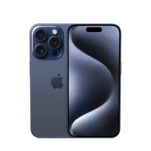 Apple iPhone 15 Pro, 128GB, Blue Titanium - Unlocked (Renewed)