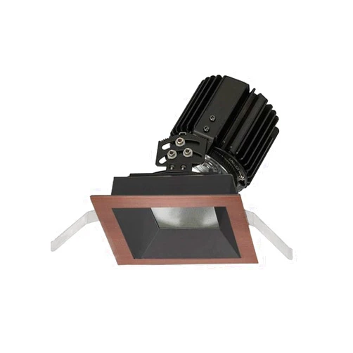 WAC Lighting R4SAT-S830-CB Volta-36W 15 degree 85CRI 1 LED Square Adjustable Trim with in Contemporary Style-5.75 Inches Wide by 6.88 Inches High, Color Rendering Index: 80, Copper Bronze