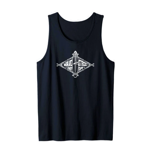 Wave Street Surf Shop Original Logo T-Shirt Tank Top