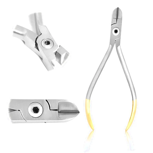 OdontoMed2011 Hard Wire Cutter Orthodontic Ortho Dental Instruments Tungsten Carbide (TC) Tips Orthodontic Plier Stainless Steel