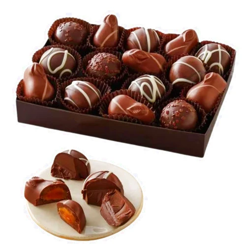 Harry & David Heritage Chocolate Assortment - 15 Count (9Oz Box), Assorted Chocolates, Dark Chocolate, Milk Chocolate, Gift Box