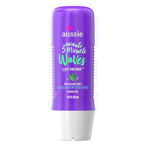 Aussie 3 Minute Miracle Waves Deep Conditioner 8 Ounce (236ml)
