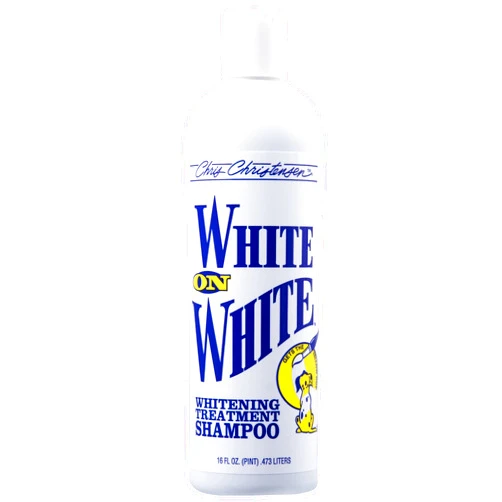 Chris Christensen White on White Whitening Treatment Dog Shampoo (16OZ)